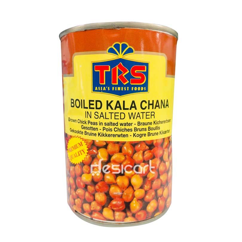 TRS BOILED KALA CHANA IN SALTED WATER 400G