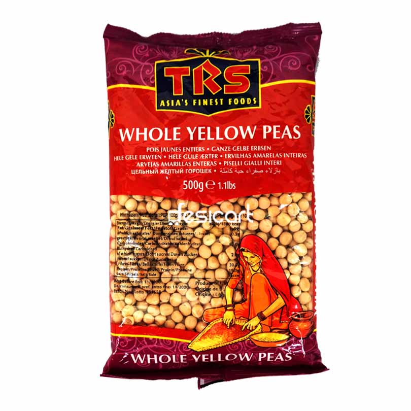 TRS WHOLE YELLOW PEAS 500G