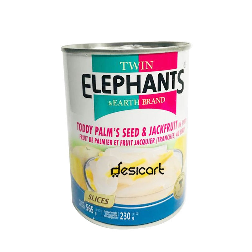 TWIN ELEPHANTS TODDY PALMSEED & JACKFRUIT SLICE 565G