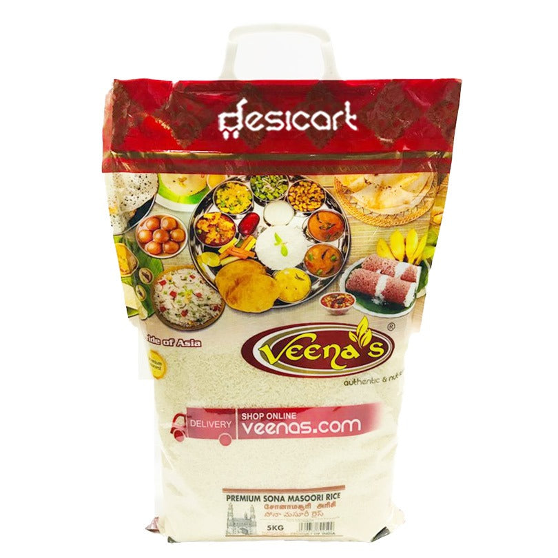 VEENA'S PREMIUM SONA MASOORI RICE 5KG