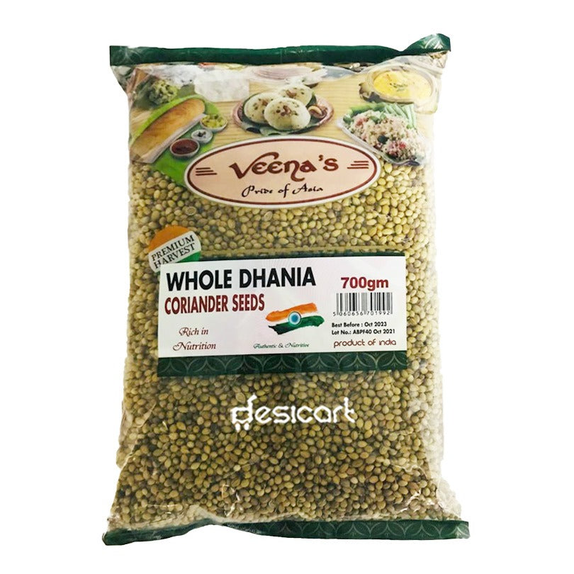 VEENA'S WHOLE DHANIA 700G