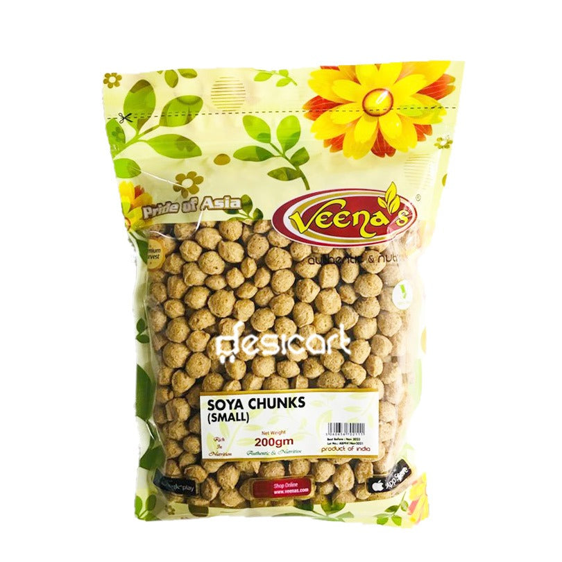 Veena’s Soya Chunks (Small) 200g