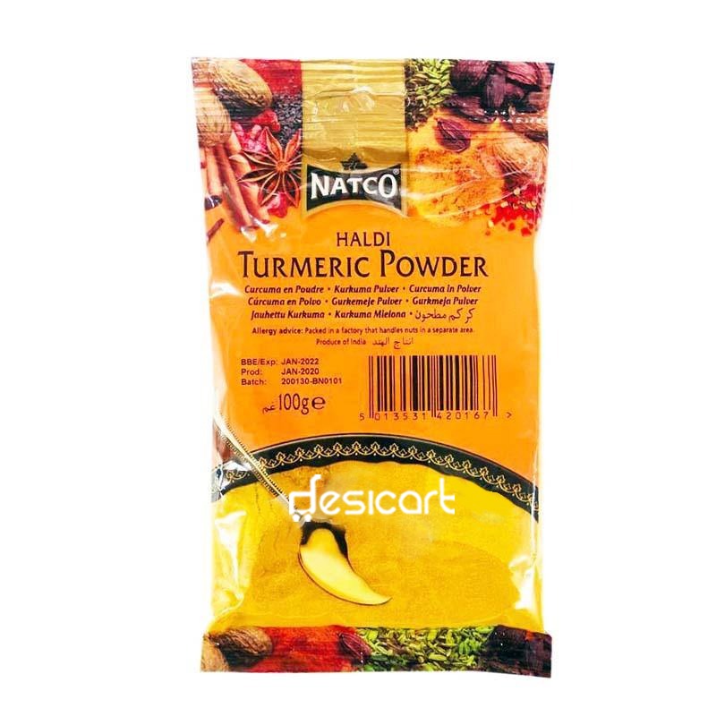 NATCO TURMERIC POWDER HALDI 100G