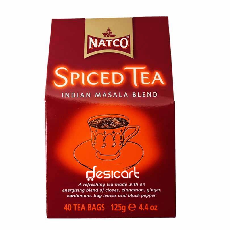 NATCO SPICED TEA BAGS 125G