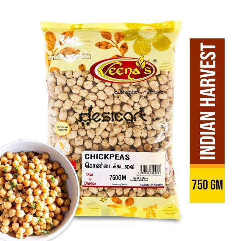 VEENA'S CHICK PEAS 750G