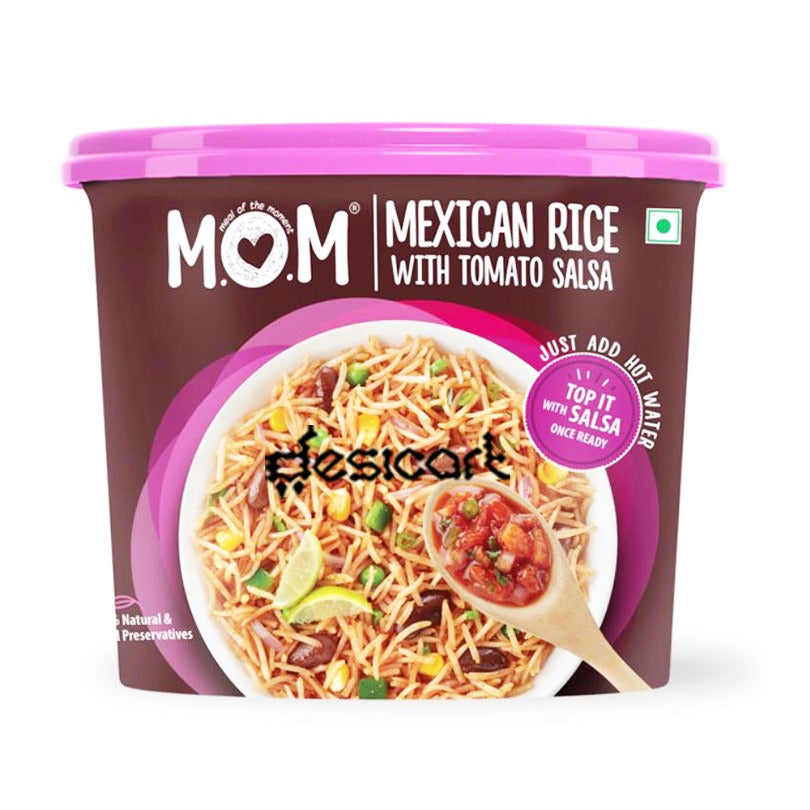 MOM MEAL MEXICAN RICE W TOMATO SALSA140G