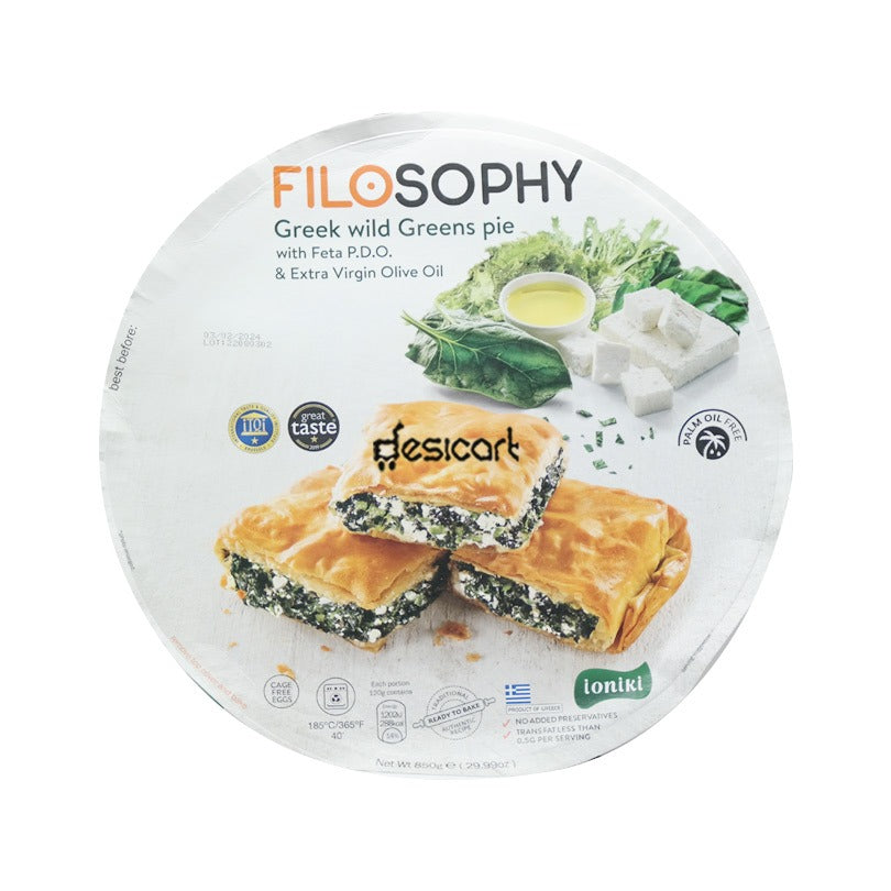 FILOSOPHY GREEK WILD GREENS PIE 850GM