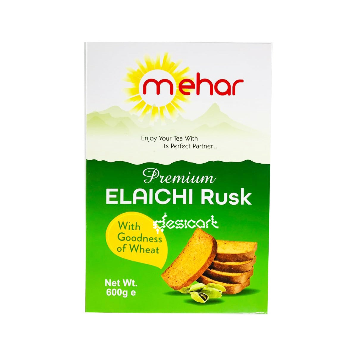 Mehar Premium Elachi Rusk 600g