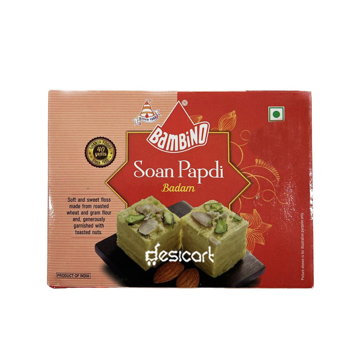 BAMBINO SOAN PAPDI BADAM 250G