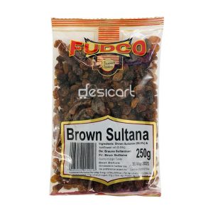 FUDCO BROWN SULTANA 250g