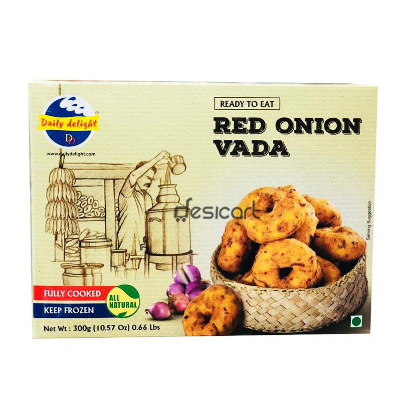 DAILY DELIGHT RED ONION VADA 300G