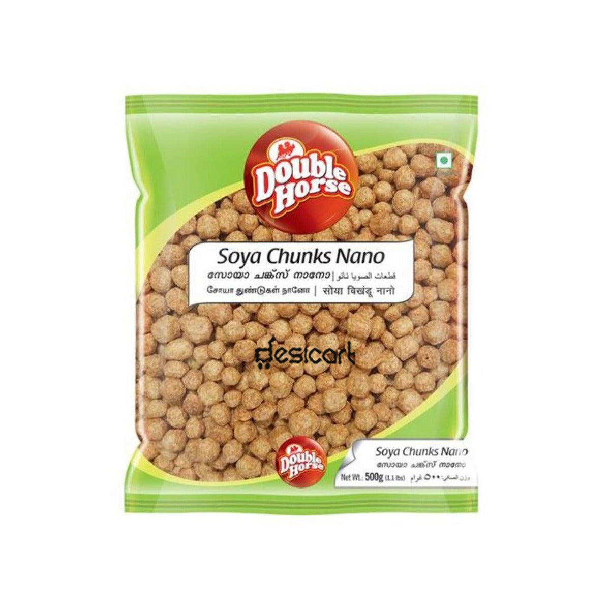 DOUBLE HORSE SOYA CHUNKS NANO 500G