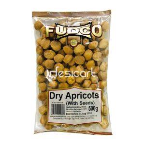 FUDCO APRICOTS DRY WITH SEEDS 500G