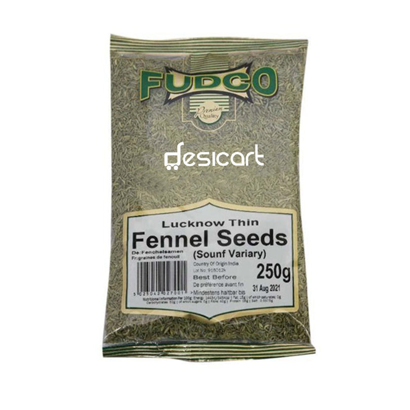 Fudco Lucknow Fennel Seeds Thin 250g