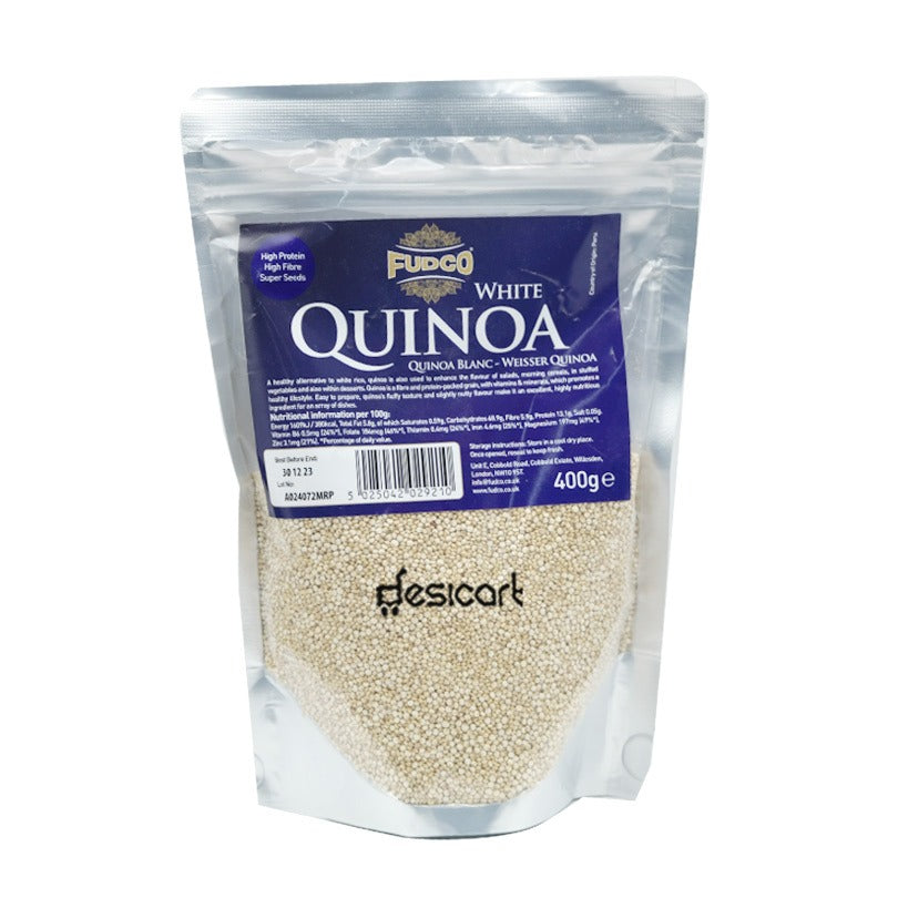 FUDCO QUINOA WHITE SEEDS 400G
