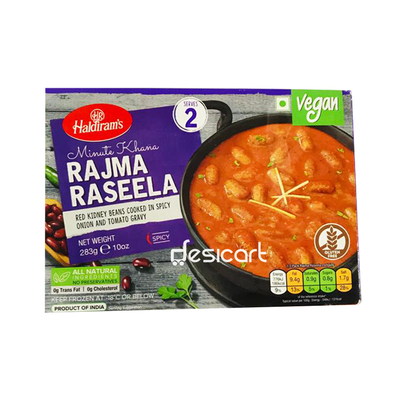 HALDIRAM'S MK RAJMA RASEELA (FROZEN) 283G
