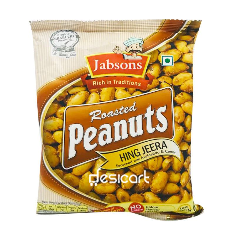 Jabsons Roasted Peanuts Hing Jeera 140g