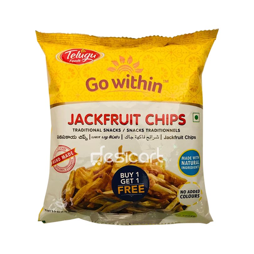 TELUGU FOODS JACK FRUIT CHIPS  170G