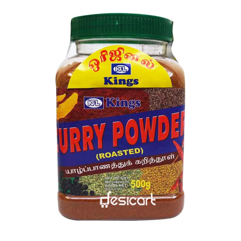 KINGS CURRY POWDER ROASTED 500G