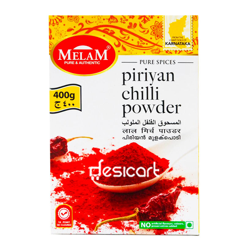 MELAM PIRIYAN CHILLI POWDER 400G
