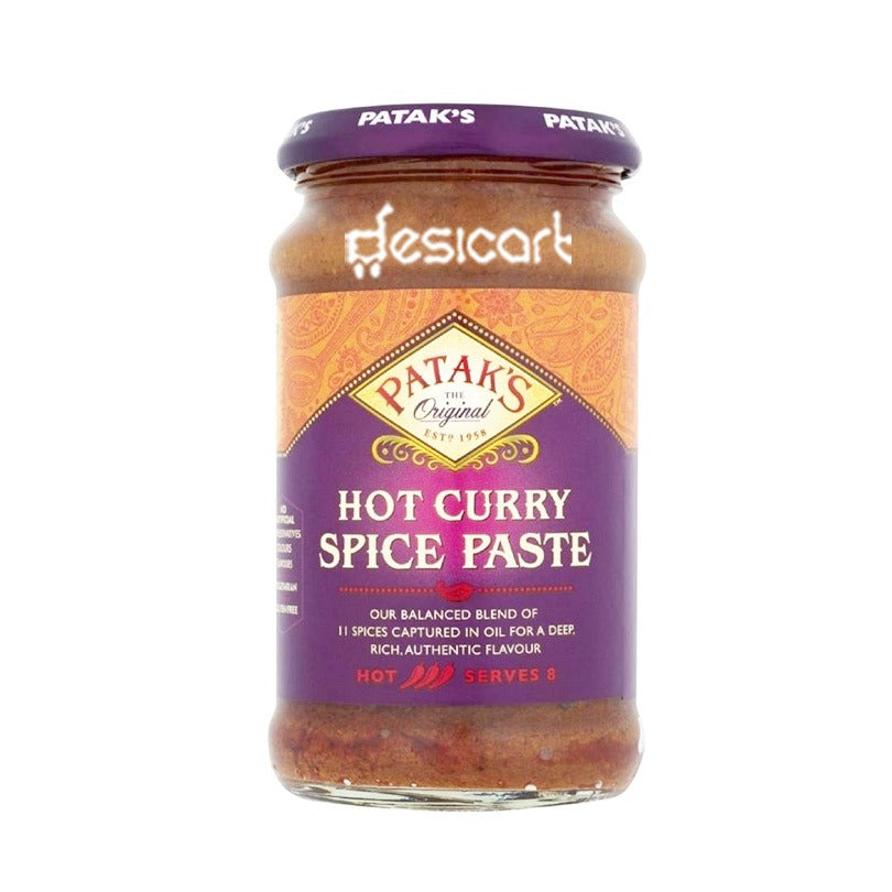 PATAKS HOT CURRY PASTE 283G