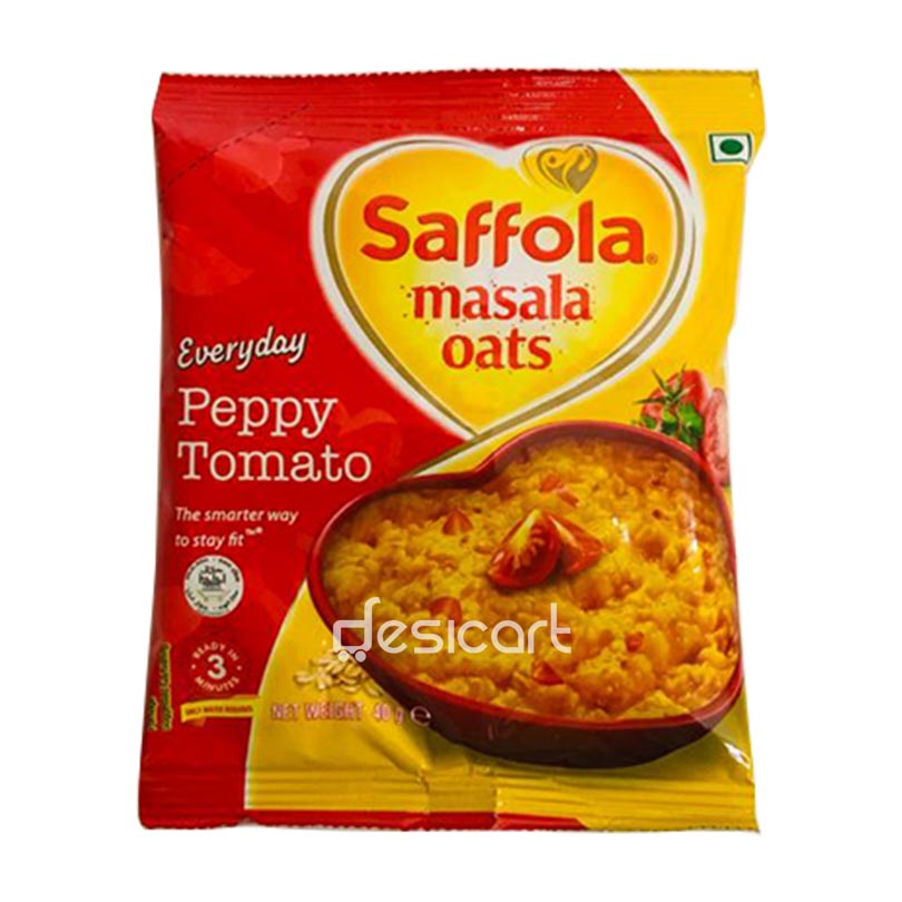 SAFFOLA MASALA OATS PEPPY TOMATO 38G