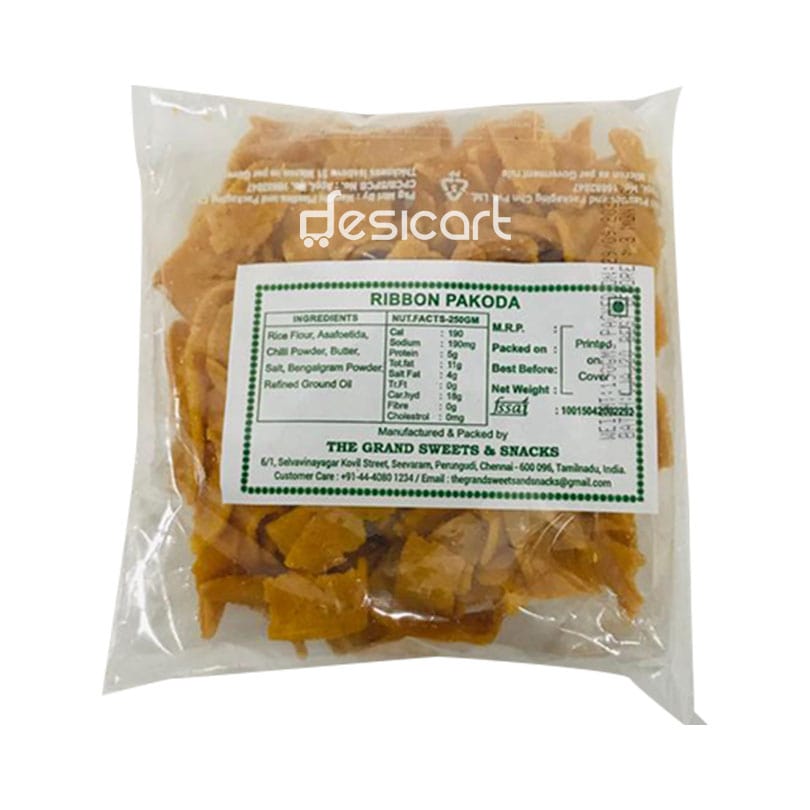 GRAND SWEETS RIBBON PAKODA 150G