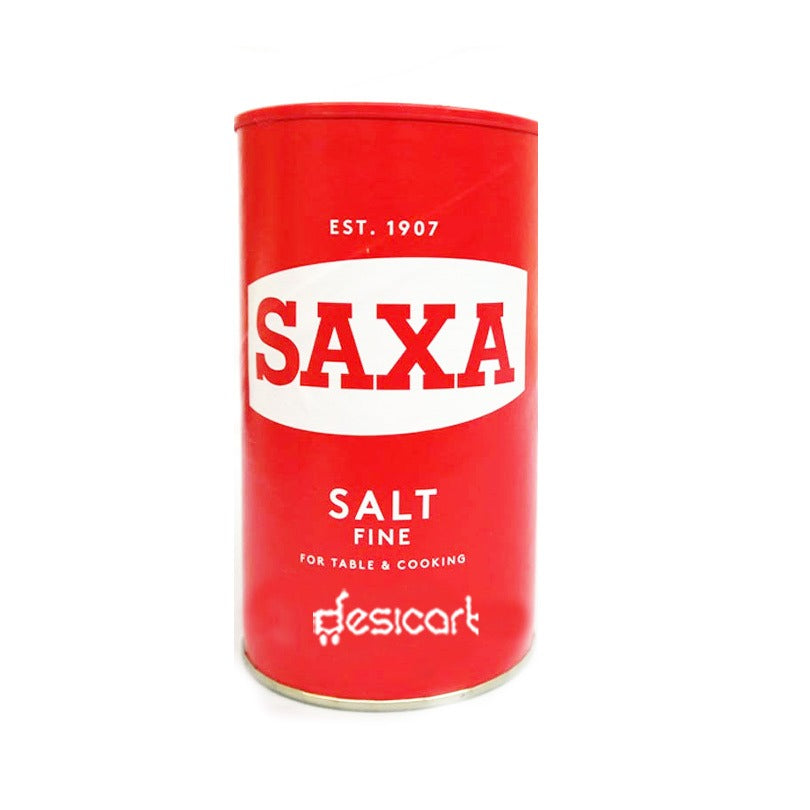 SAXA TABLE SALT FINE DRUM 750G