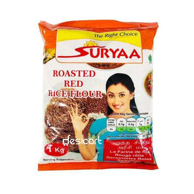 SURYAA ROASTED RED RICE FLOUR 1KG