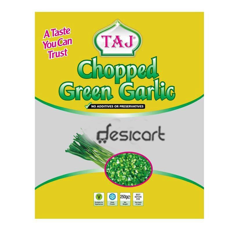 Taj Chopped Green Garlic 250g