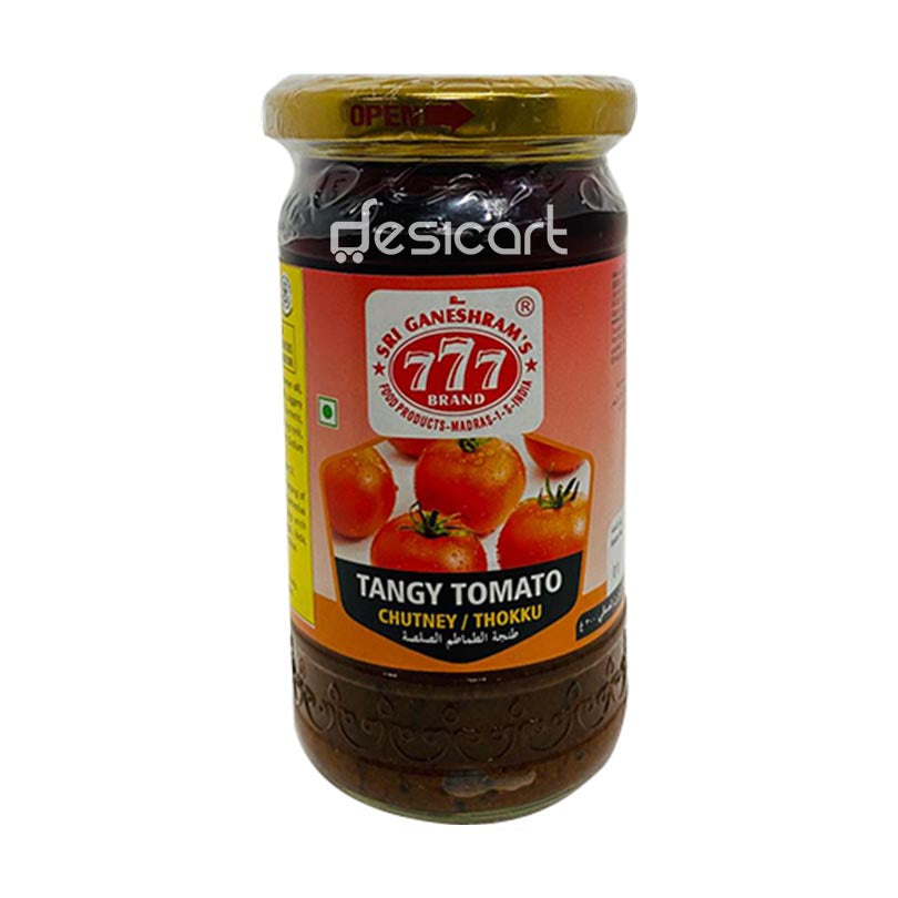 777 TANGY TOMATO CHUTNEY/THOKKU 300G